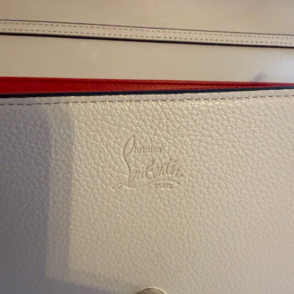 Christian Louboutin Beige Embellished Shoulder Bag - Picture 5 of 7